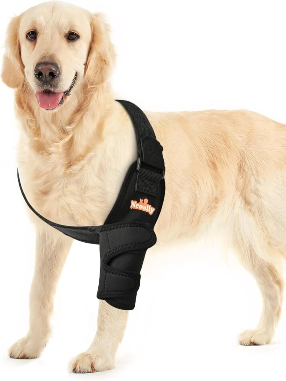 Neoally Breathable Dog Elbow Brace Protector Pads for Canine Elbow and Shoulder
